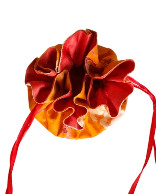 Batik Jewellery Bag (Drawstring Pouch) - 002