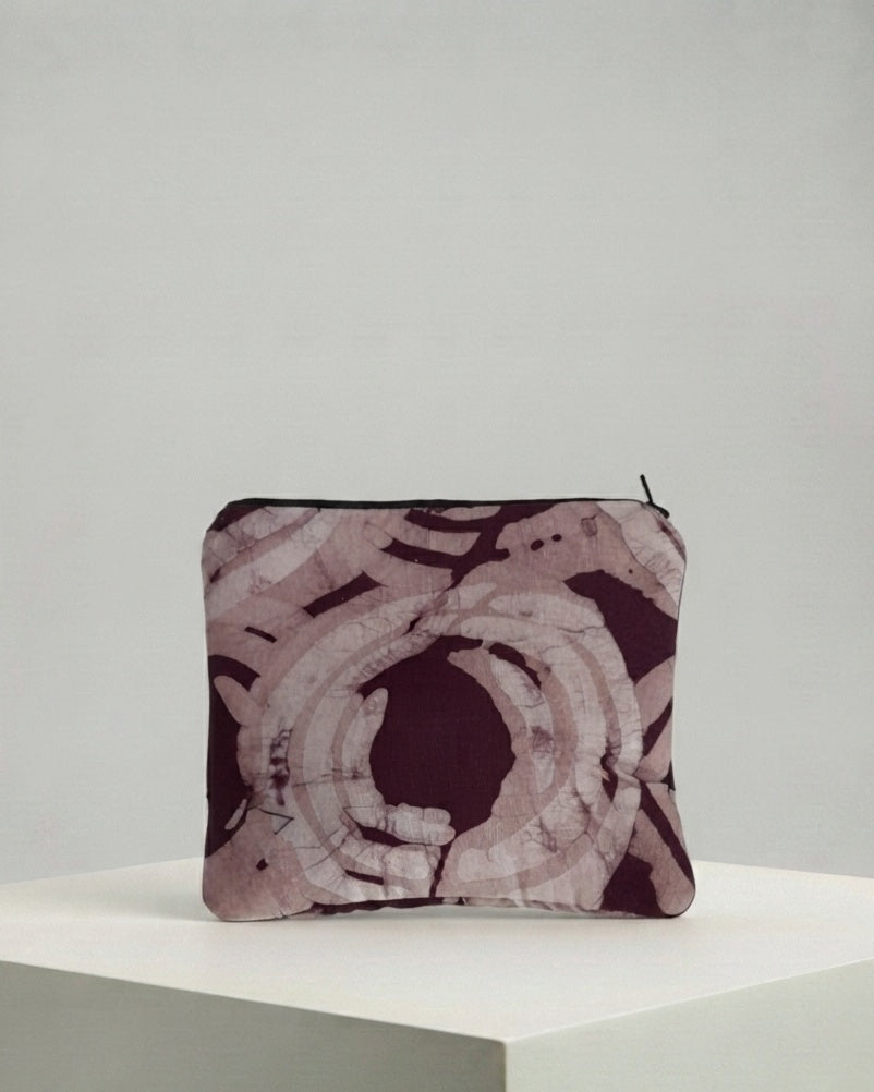 Handmade Batik Cosmetic Purse Set