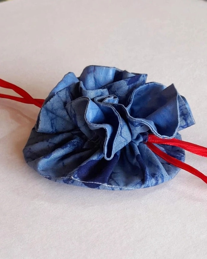Batik Jewellery Bag (Drawstring Pouch) - 004