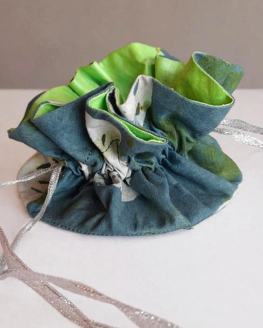Batik Jewellery Bag (Drawstring Pouch) - 001