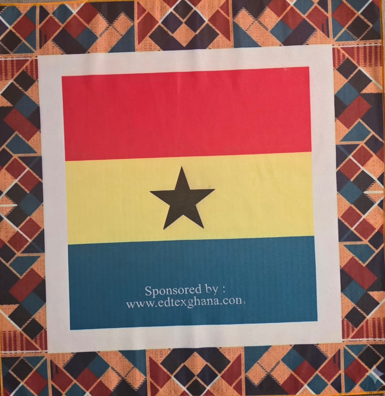 Ghana Flag Bandana (Orange)