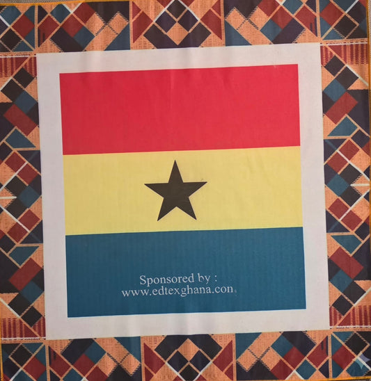 Ghana Flag Bandana (Orange)